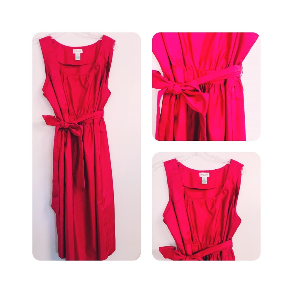 Motherhood maternity summer dress Hot pink size L